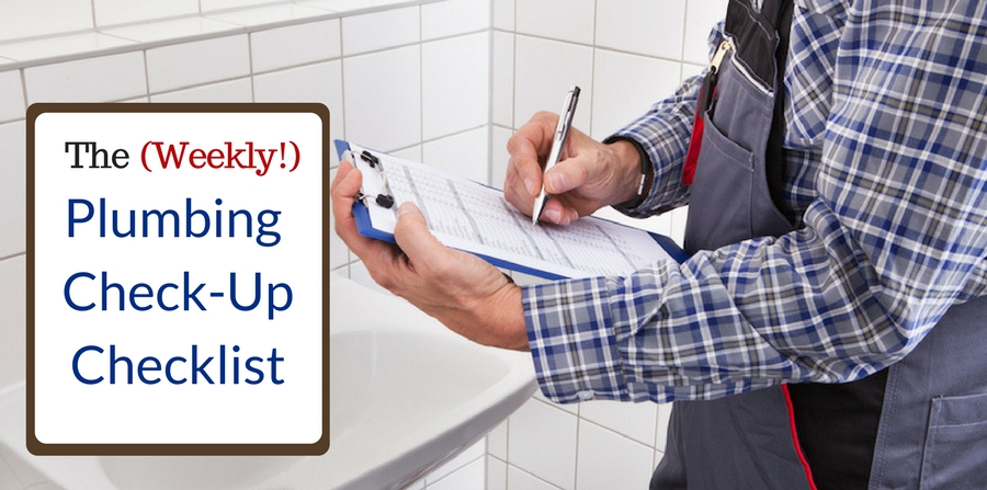 Plumbing Spring Cleaning Checklist